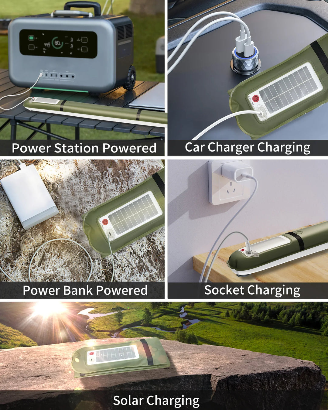 BowLift | Inflatable Solar LED Camping Light