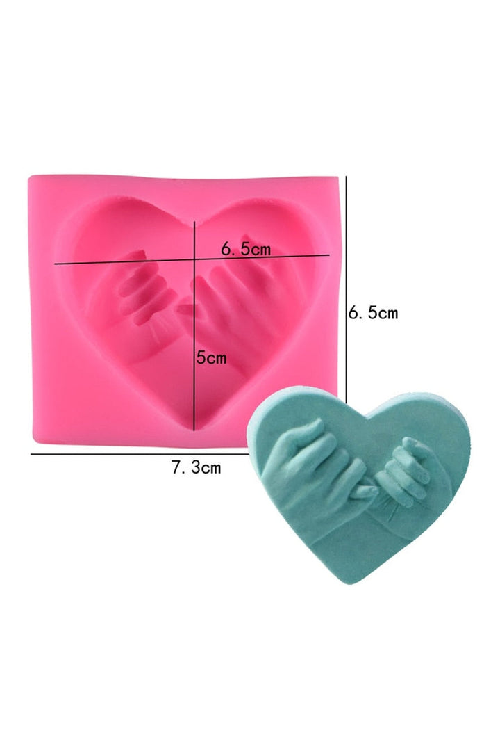 Heart-shaped silicone mold | Bowlift