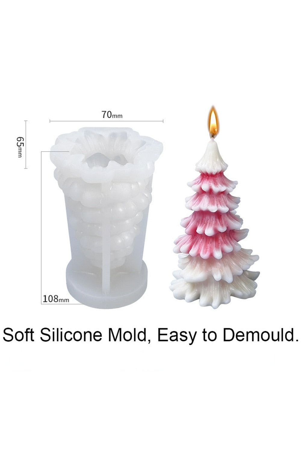 Christmas candle shape | Bowlift