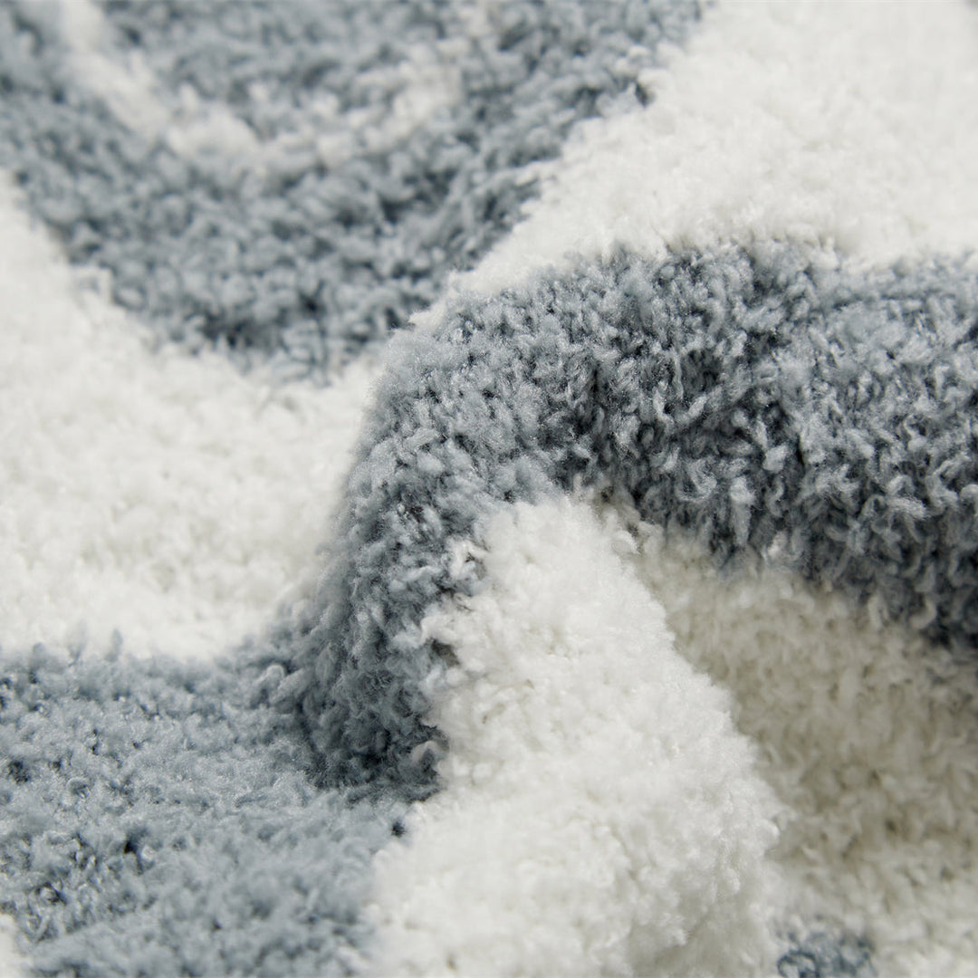 Smiley Checkered Blanket | Bowlift