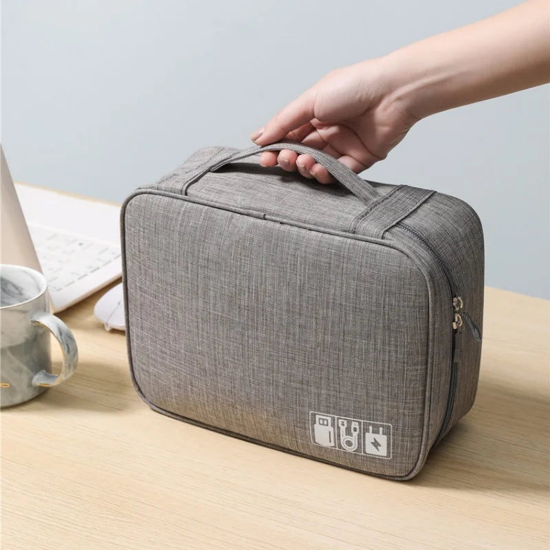 BowLift | Travio Toiletry Bag | Water Repellent & Compact | 6 Colors | 24×18×9 cm