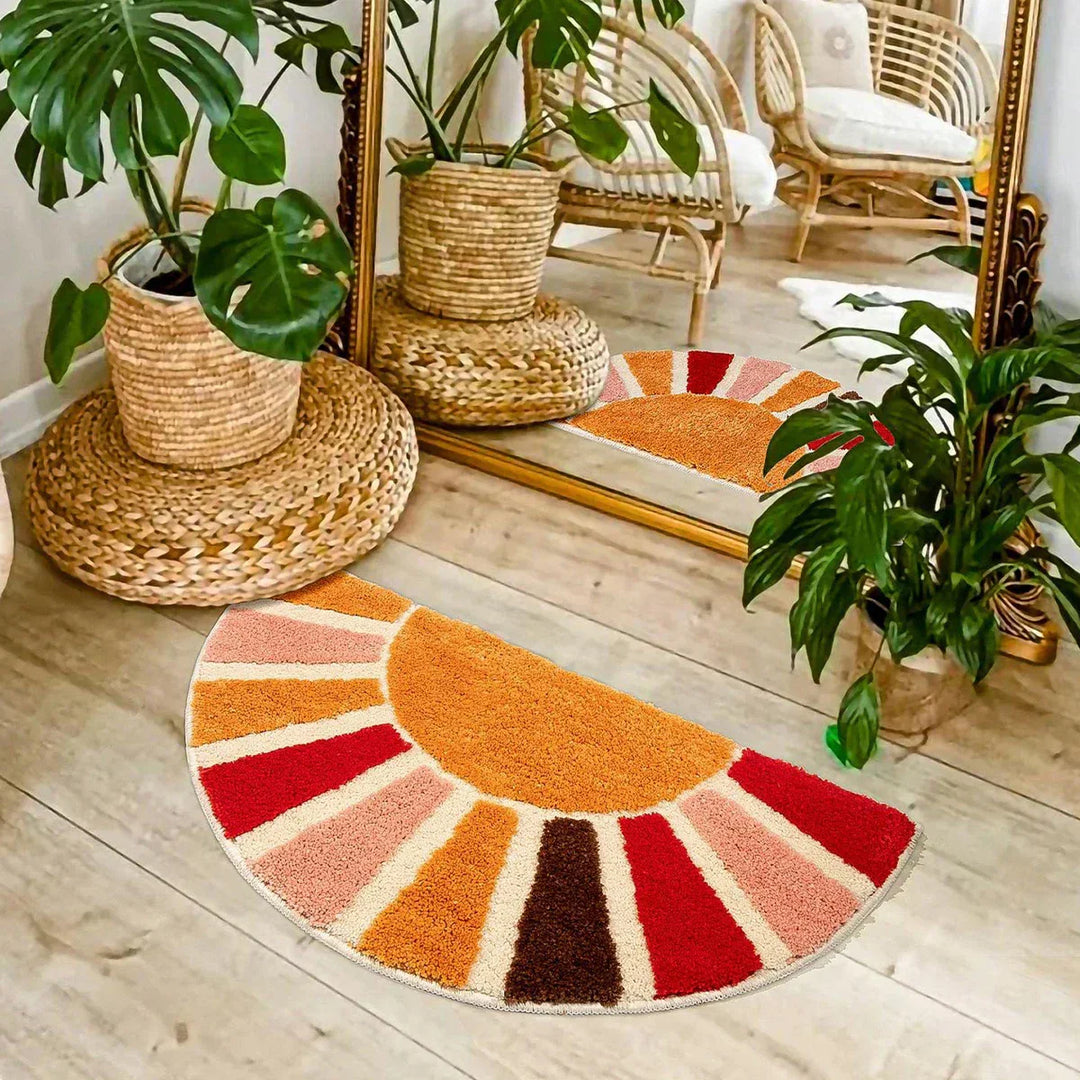 RadiantBloom - Sunflower Door Mat for the Entrance Bowlift