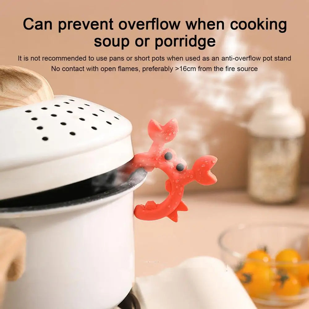 BowLift | Cute Crab Spoon Rest Holder