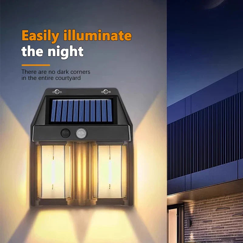 Night Guard LED Solar Wall Waterproof Lamp | Bowlift