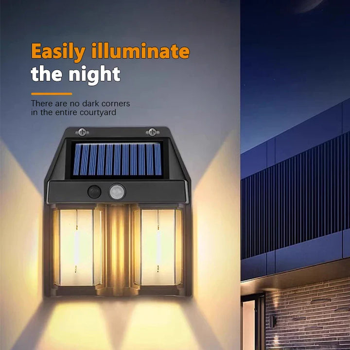 Night Guard LED Solar Wall Waterproof Lamp | Bowlift