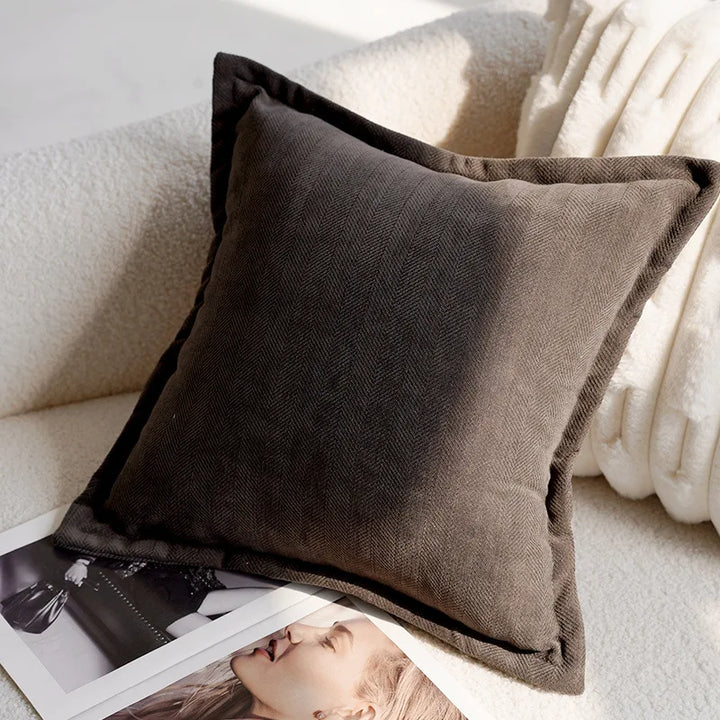 BowLift | Luxury Embroidered Decorative Cushion with Horse Print for Sofa and Living Room