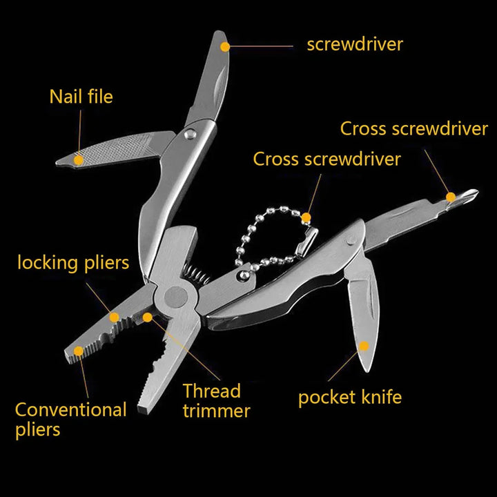 BowLift | Stainless Edge EDC Multi-Tool Emergency Keychain
