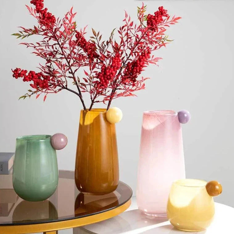Globe Glass Chubby Vase | Bowlift