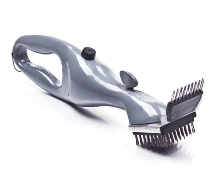 BowLift | GrillMaster BBQ Cleaning Brush | Effective Steam Cleaning | With Scraper & Rust Protection