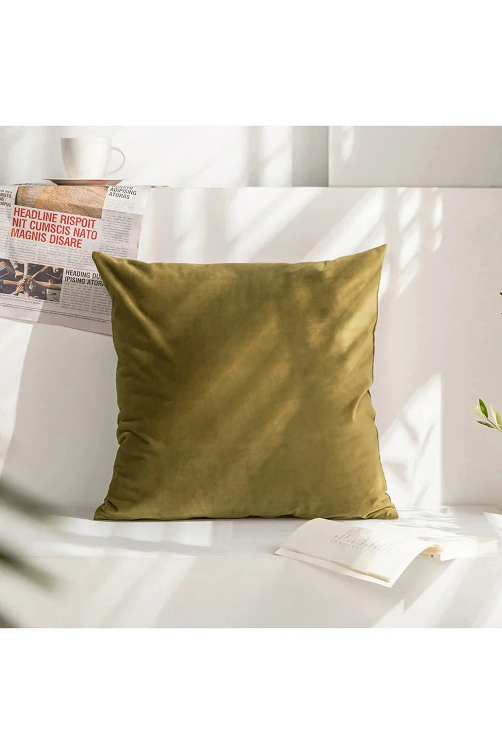 solid color cushion cover | Bowlift