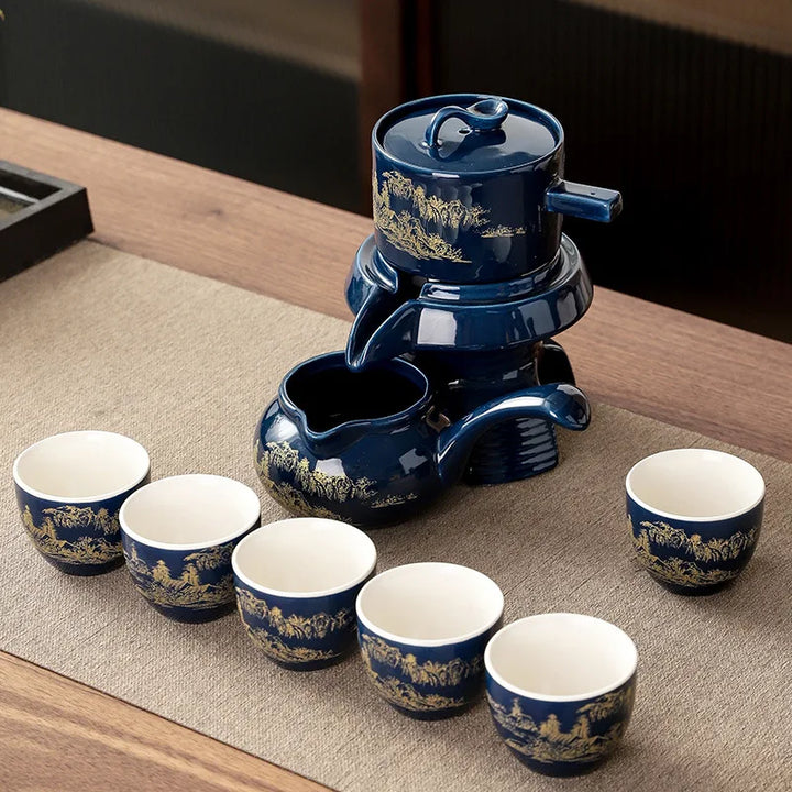 BowLift | Mystic Sip Kung-Fu Ceramic Tea Set