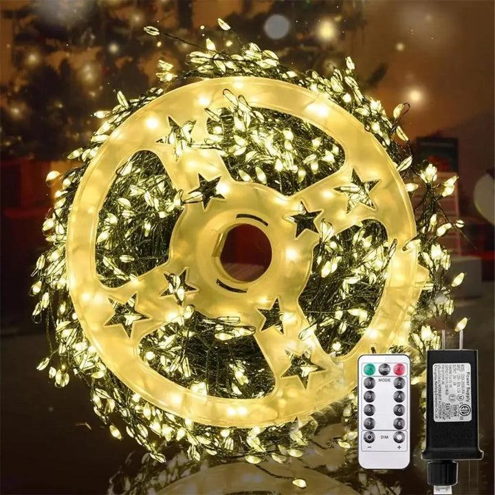 BowLift | LED Fireworks Light String Ignisia | With Remote Control | 30–75 m | 900–2000 LEDs | IP65 Waterproof | For Christmas, Halloween & Parties