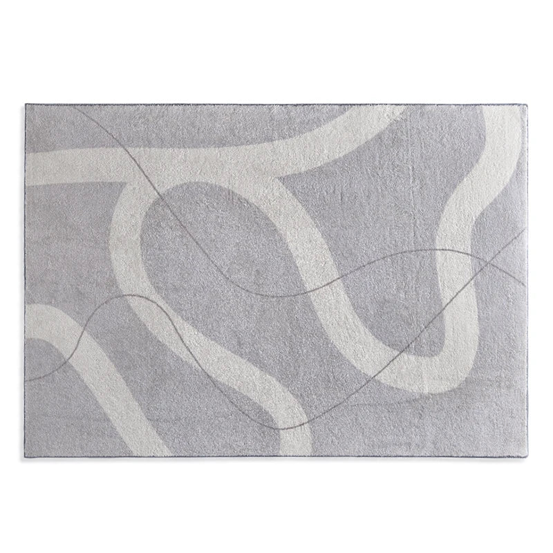BowLift | Japanese Minimalist Plush Area Rug Non-Slip Soft Rug Bedroom Living Room Large Surface