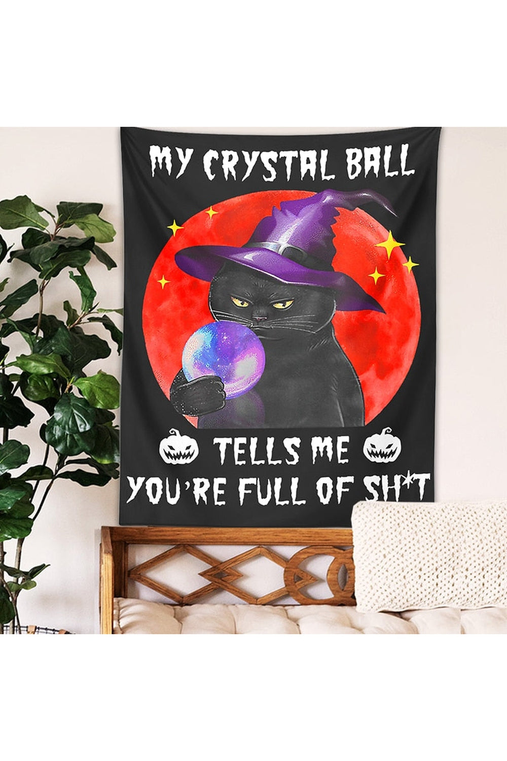 Cat Playful Tapestry | Bowlift