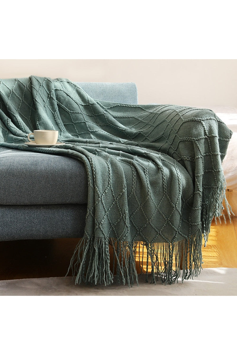 Solid Color Sofa Blanket | Bowlift