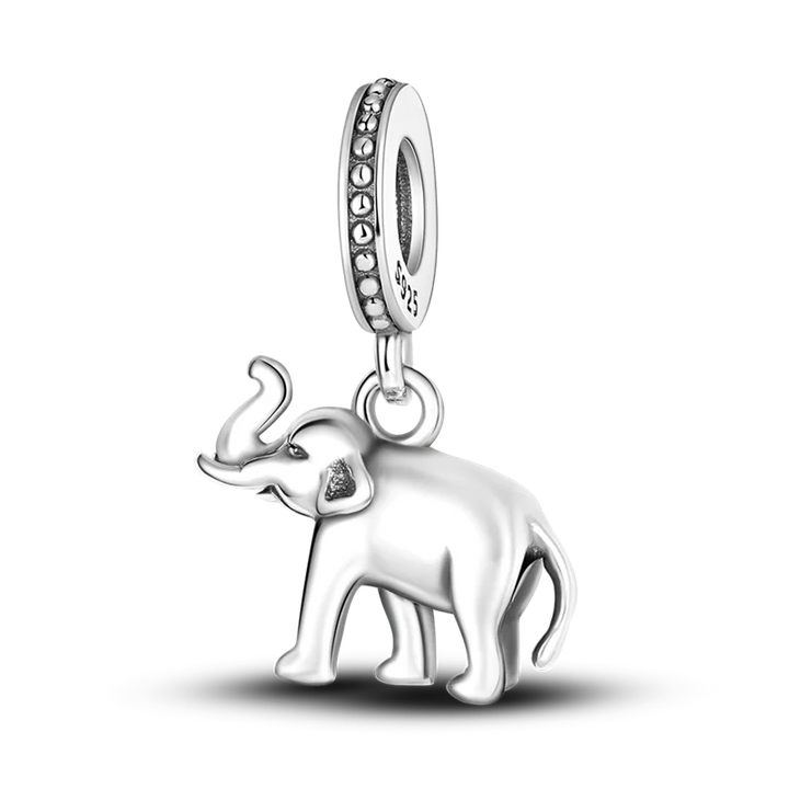 BowLift | 925 Silver Golden Leopard Charms Beads Colorful Chameleon Rhinoceros Lion Scarab Cat Pendant Compatible with Original Pandora Bracelet Jewelry