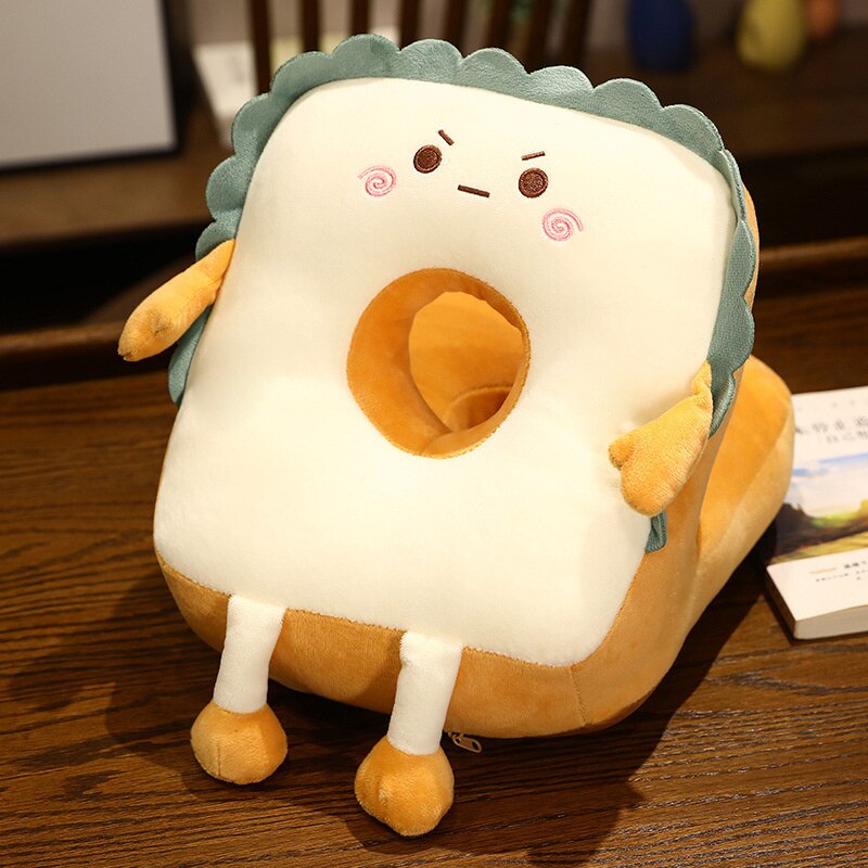 Funny Toast Nap Pillow | Bowlift