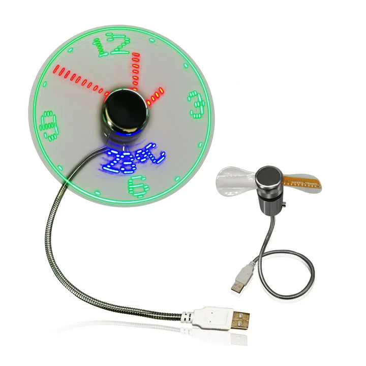 BowLift | USB LED Fan Clock
