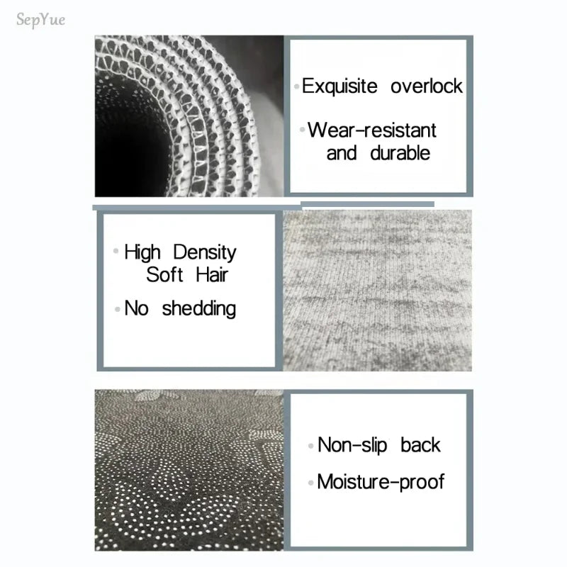 BowLift | Lightweight Washable Doormat Welcome Mat Carpet Bedroom Living Room