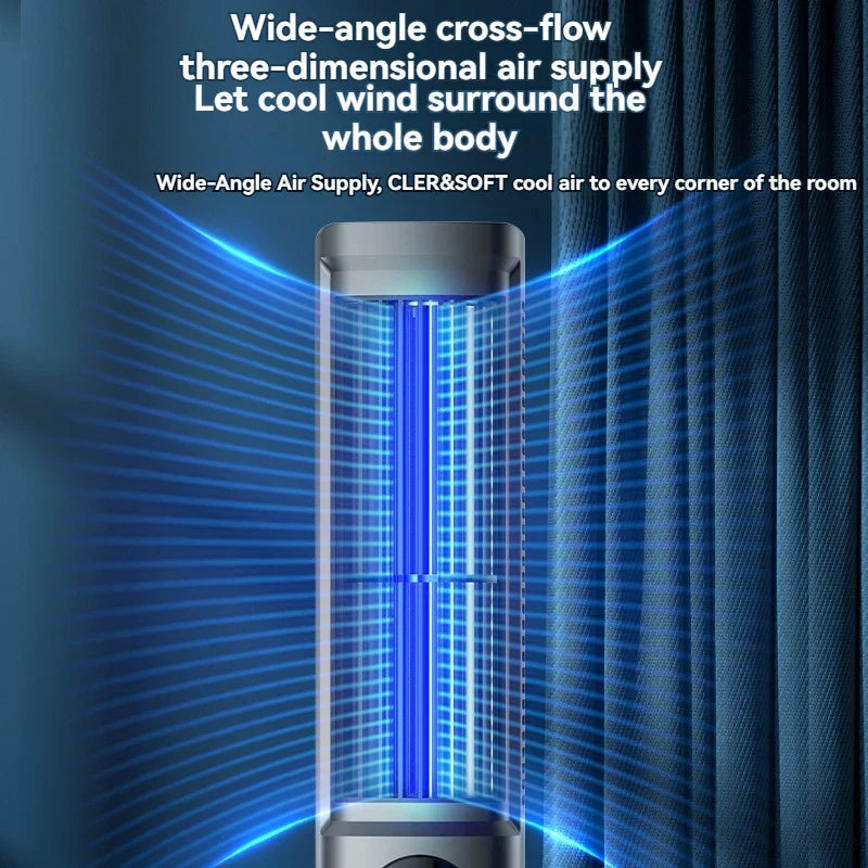 BowLift | Towerless Ultra Cool Air Conditioning Desktop Fan