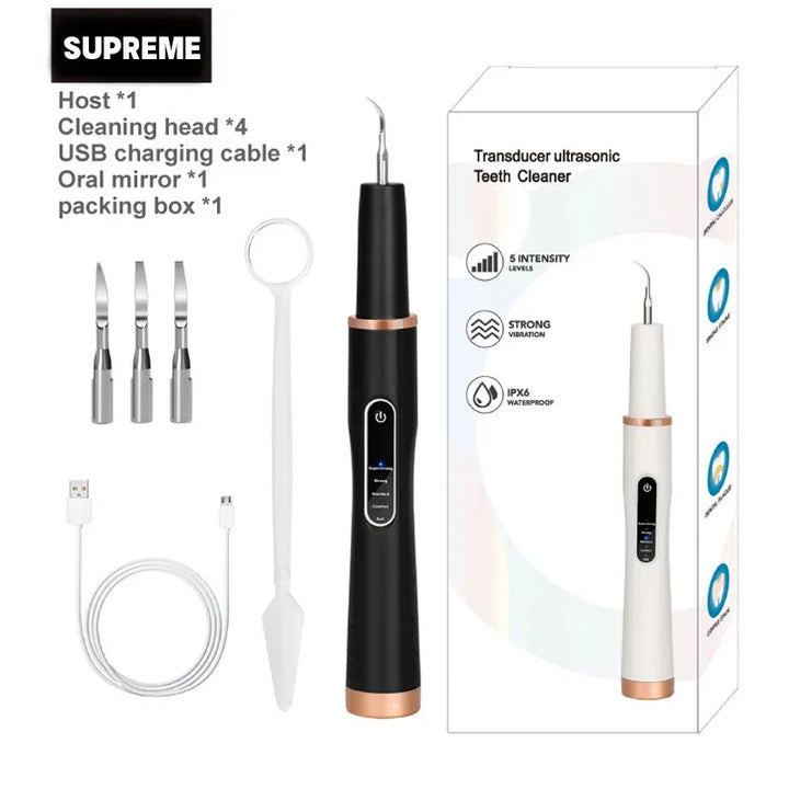BowLift | DentoraSonic | Ultrasound dental care device for dogs & cats | 5-level tartar remover | USB charging