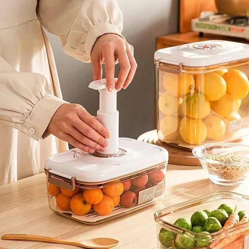 BowLift | Food Vacuum Storage Box Transparent Container with Hand Pump – FreshLock