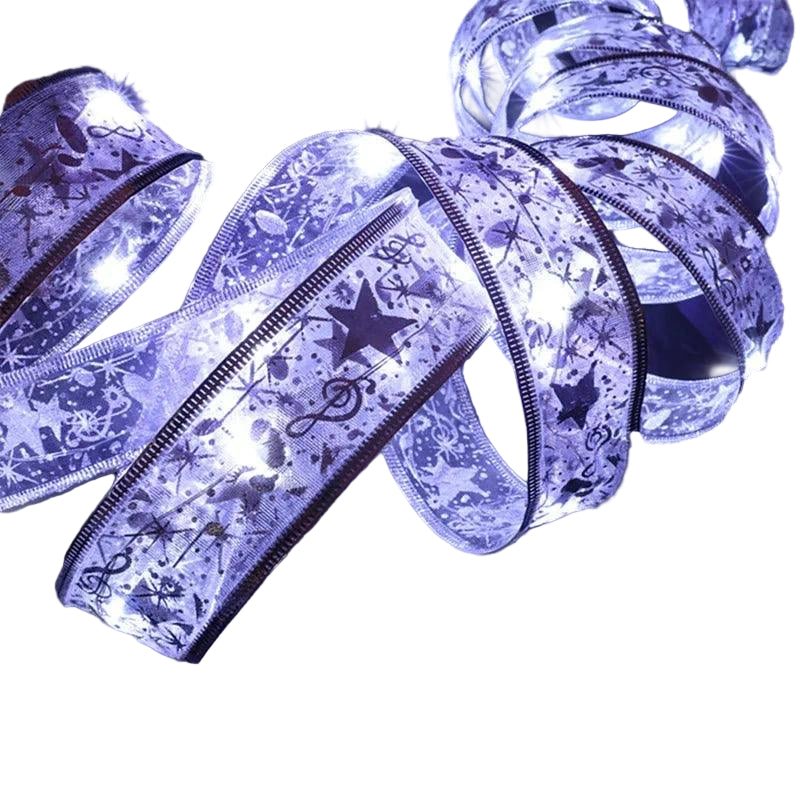 BowLift | Glowing LED Ribbon Pattern Elegant Christmas Decoration