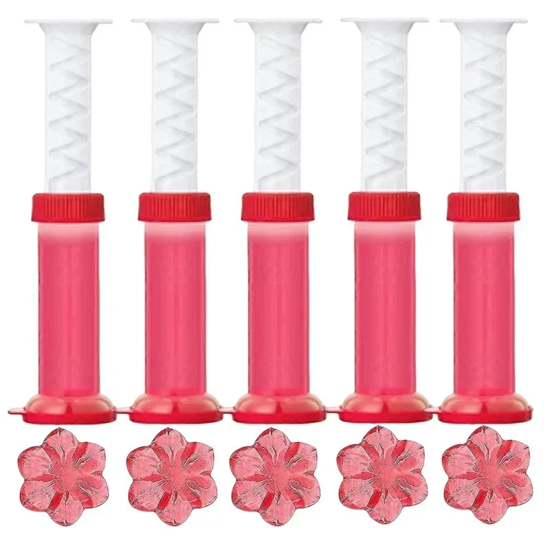 BowLift | BloomFresh WC-Gel Flowers | Fragrance Gel for Toilet & Urinal | Cleansing, Antibacterial & Decorative | 12 Flowers per Stick