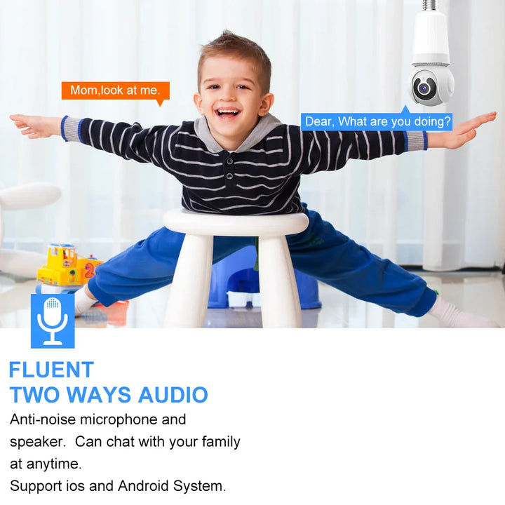BowLift | Smart Bulb Security Camera