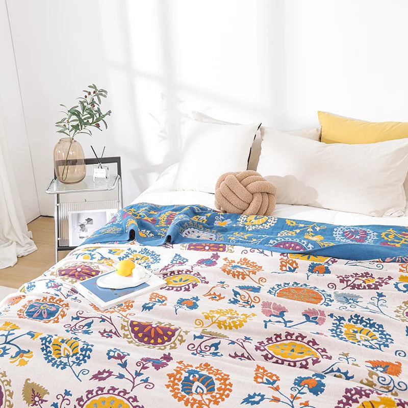 BowLift | BohemiaCotton – Soft & Cooling 100% Cotton Blanket