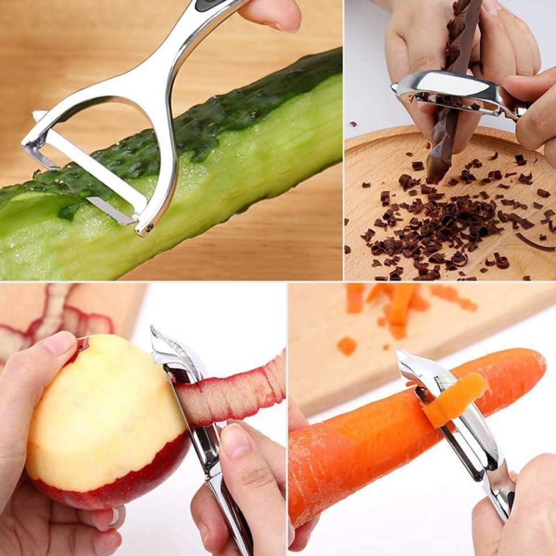 SwiftPeel - Stainless Steel Peeler for Precision & Speed Bowlift