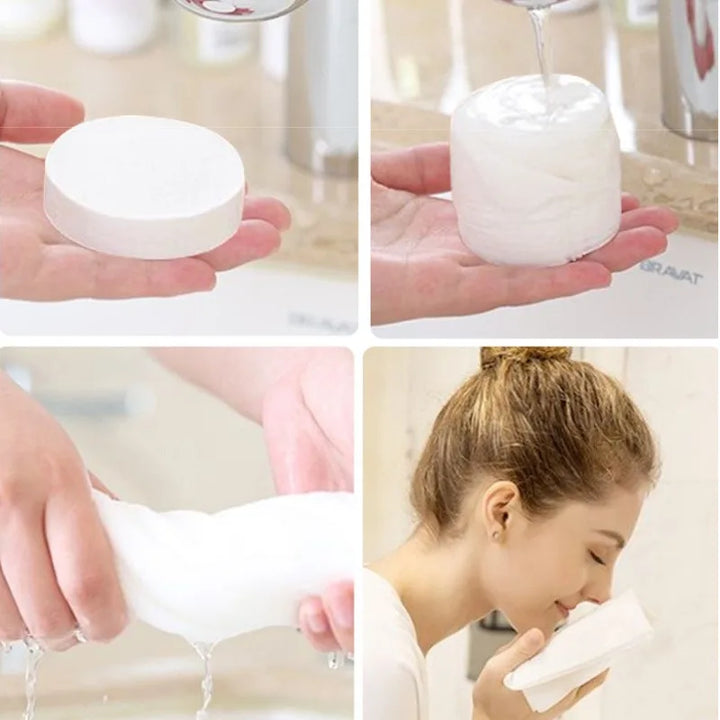BowLift | Towelina Disposable Bath Towels | Ultra Compact & Hygienic | For Travel, Spa & Everyday Life | Made of Non-woven Fabric