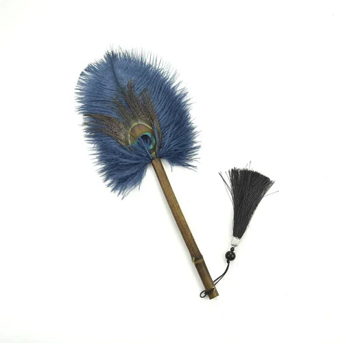 Peacock Feather Anti-Static Dusting Brush | Bowlift