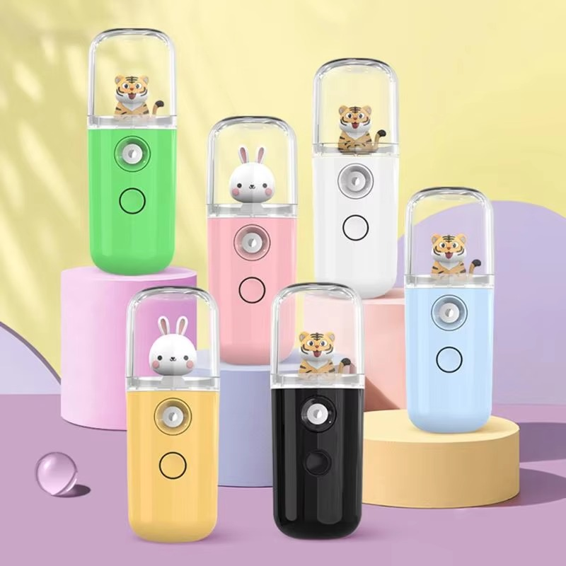 BowLift | Portable Facial Mist Sprayer Rechargeable Mini Steamer for Deep Hydration