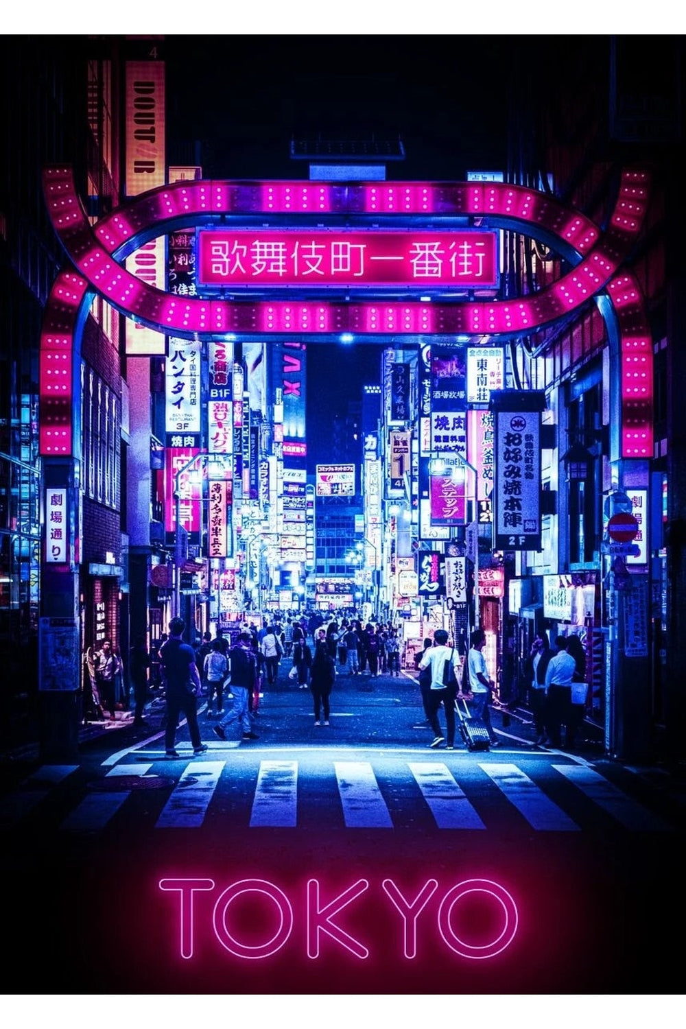 Neon Lights Poster | Bowlift