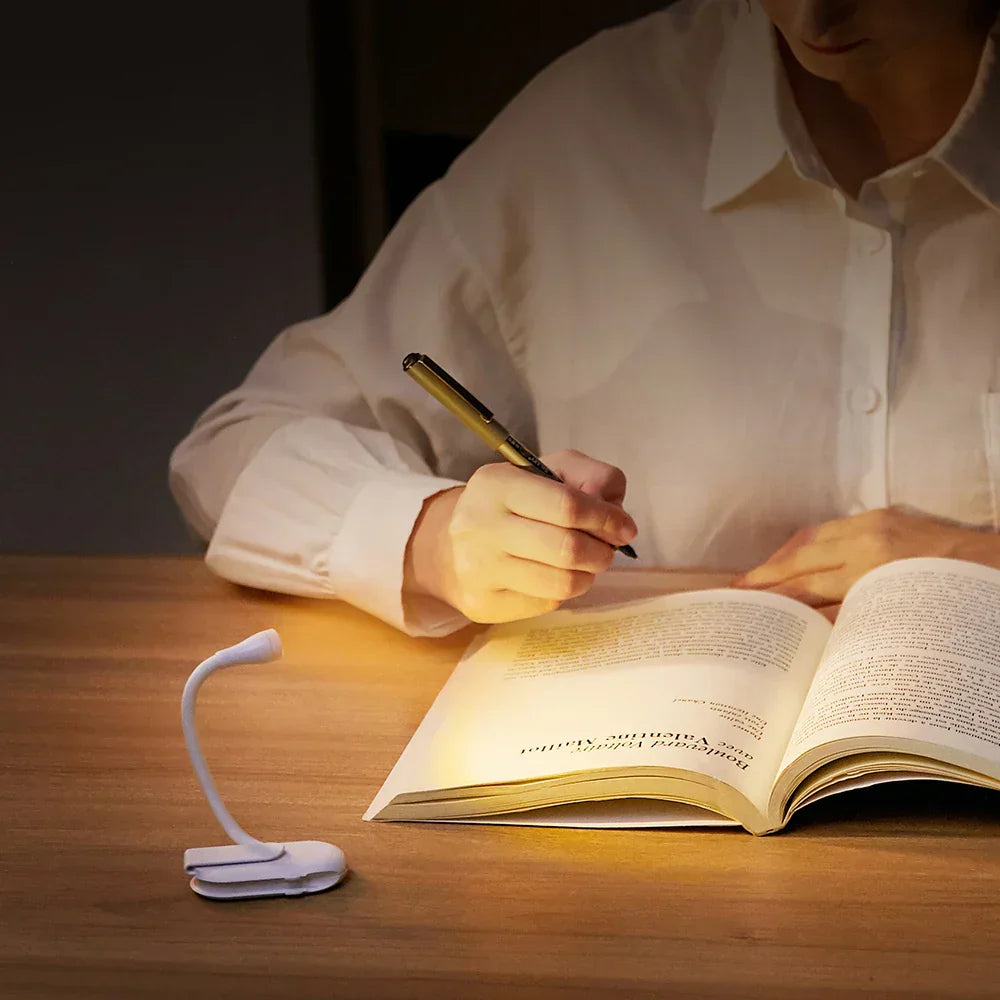 BowLift | Portable Clip Book Light LED Lamp
