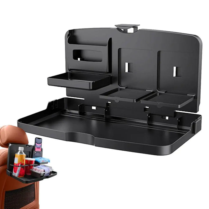 BowLift | Multipurpose Foldable Car Headrest Tray