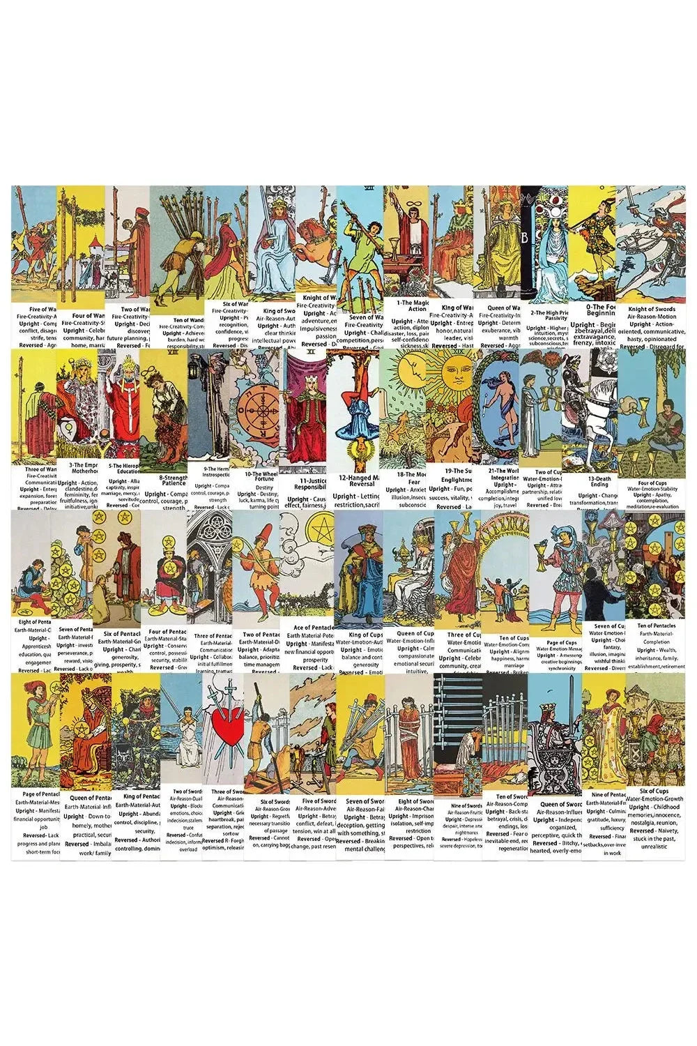 Tarot Scrapbooking Stickers | Bowlift