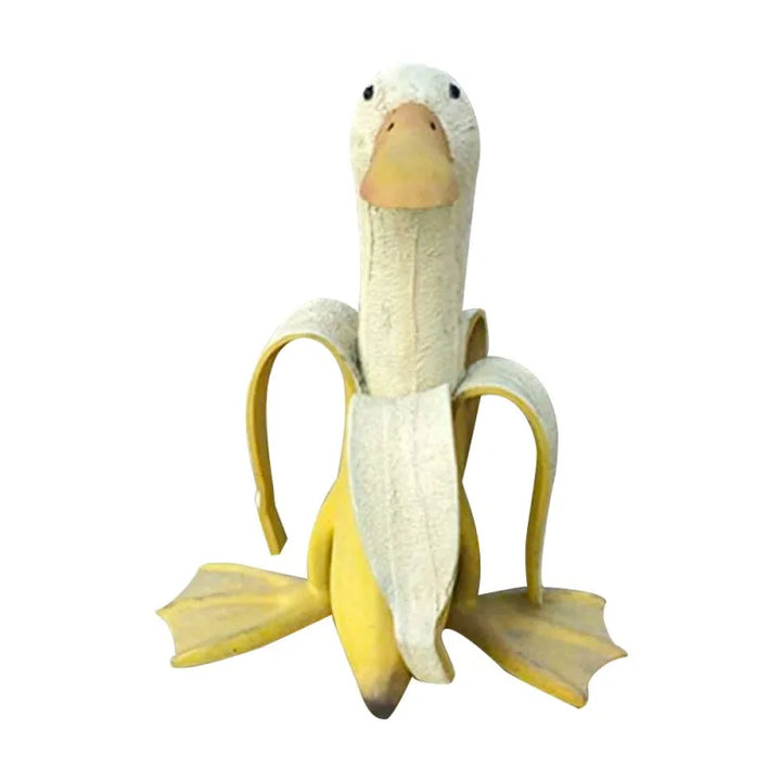BananaDuck Decor Figure – Playful Resin Decoration for Indoor or Outdoor | Bowlift
