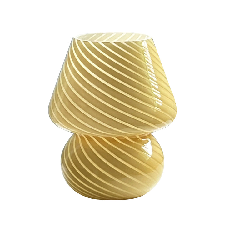 BowLift | Murano Table Lamp - Unique Glass Mushroom Desk Lamp for Magical Atmosphere