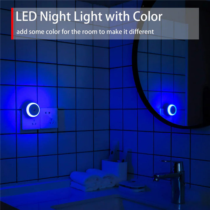BowLift | NOXORA LED night light | Twilight sensor & automatic dimming | Plug-in light | Warm white