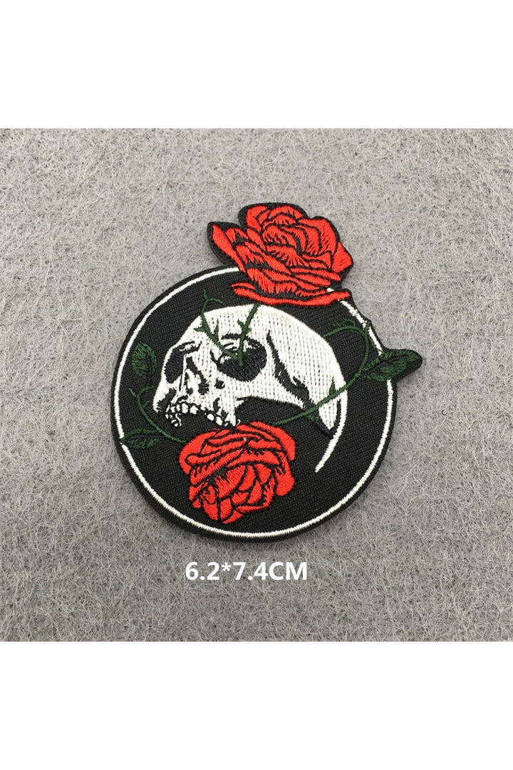 Punk embroidered patch set | Bowlift