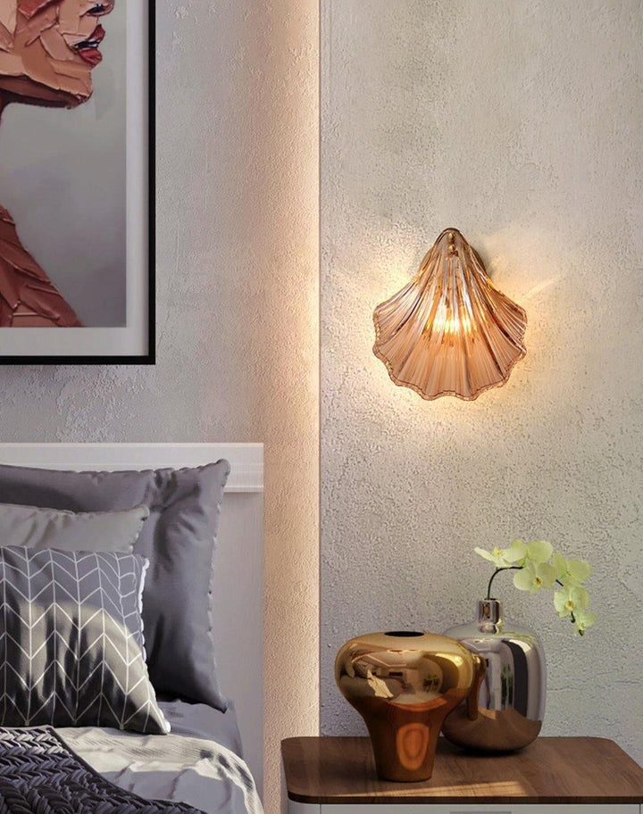 Shell wall lamp - Bring maritime elegance into your home | Bowlift