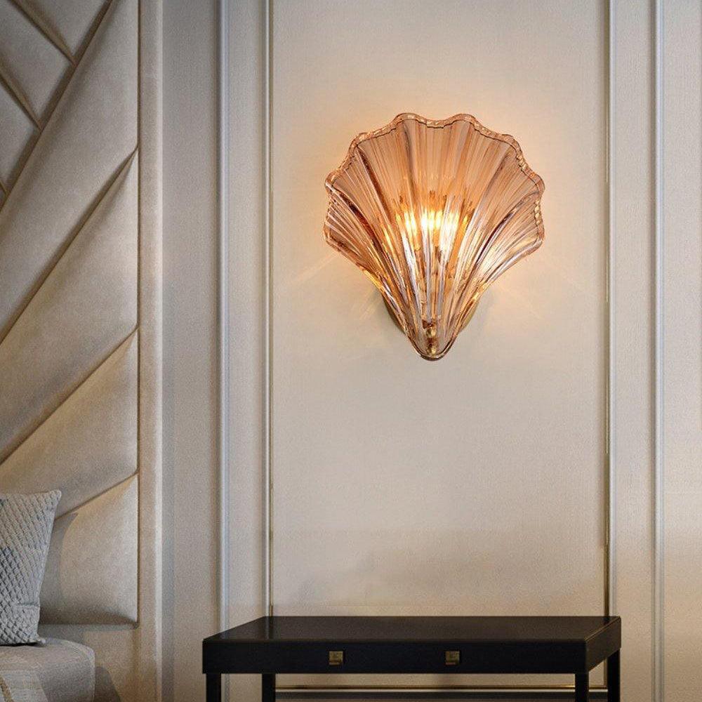 Shell wall lamp - Bring maritime elegance into your home | Bowlift