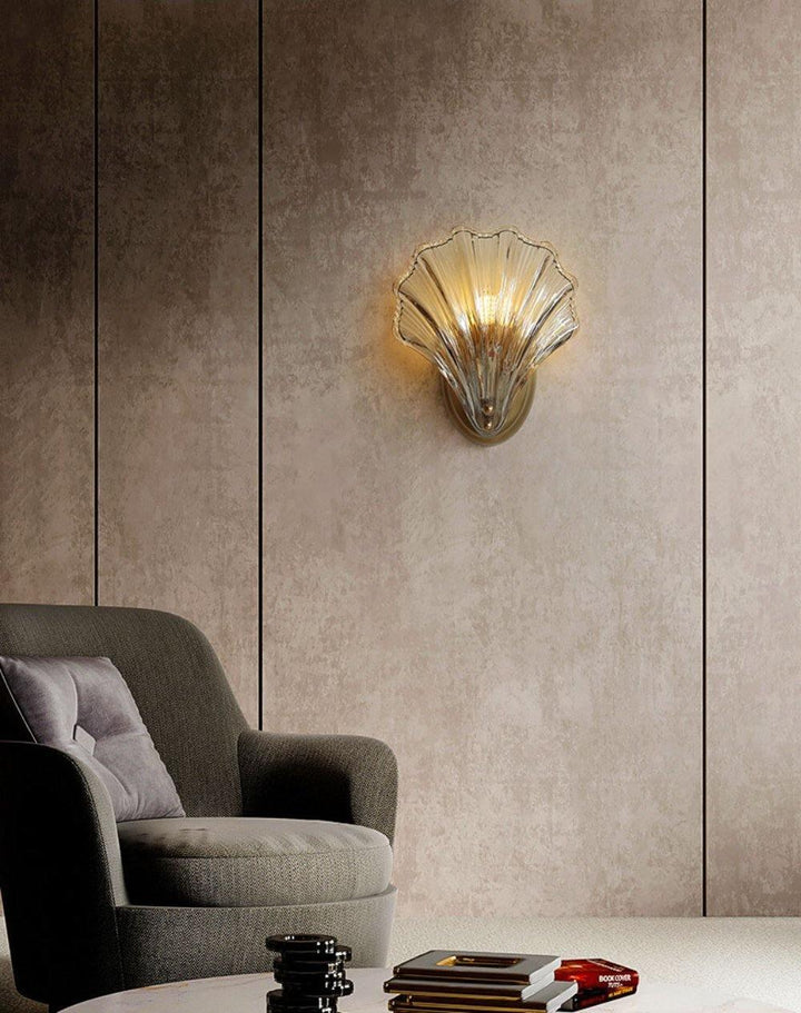 Shell wall lamp - Bring maritime elegance into your home | Bowlift