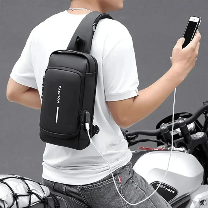 BowLift | Safety Backpack – Cut-resistant & with USB charging port