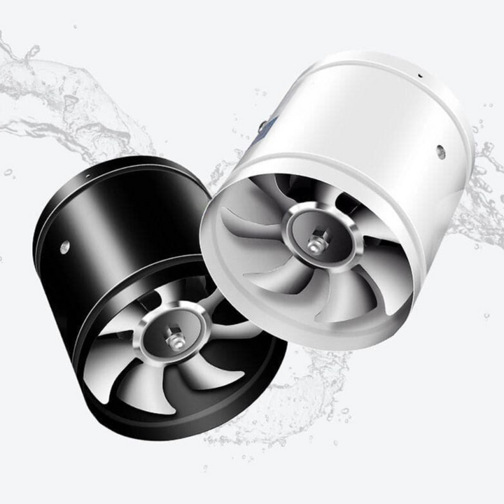 BowLift | Airvanta Leiser Exhaust Fan | Powerful & Quiet | For Kitchen, Bathroom & Office | Various Sizes | Black/White