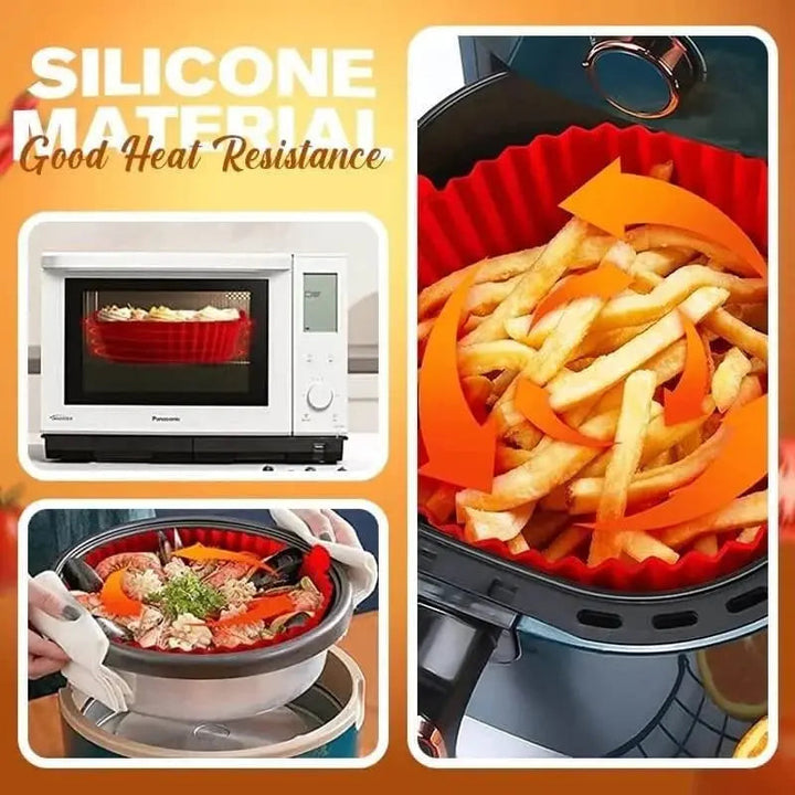 BowLift | Silicone baking insert for air fryer – Non-stick & grease-resistant