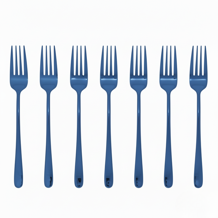 BowLift | Luxury table fork with durable plating shine