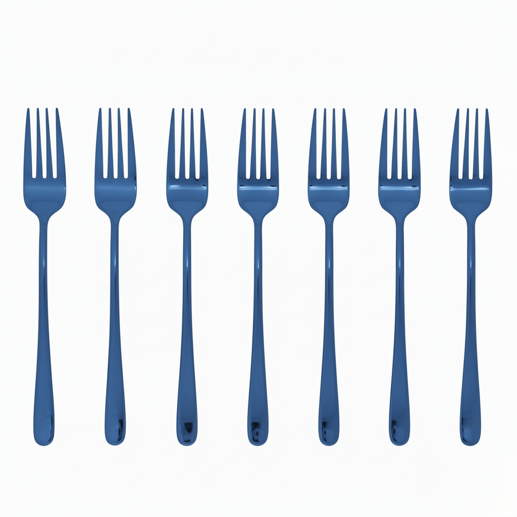 BowLift | Noble dining fork with robust, shiny coating